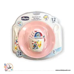 سرویس ظروف غذای ملامین نشکن کودک 5 تکه چیکو CIHCOO