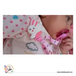 بند پستانک بی بی لند (Baby Land) مدل خرگوشی