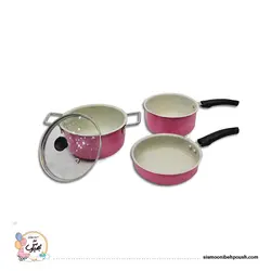 سرویس قابلمه 4 تکه تفلون کودک چیکو