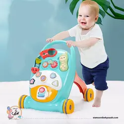 واکر آموزشی موزیکال کودک سوب بیر(sobebear)دارای چراغ چشمک زن