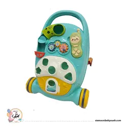 واکر آموزشی موزیکال کودک سوب بیر(sobebear)دارای چراغ چشمک زن
