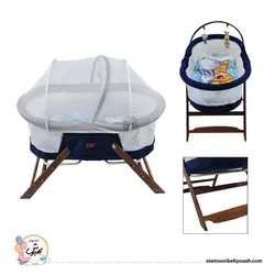 تخت و گهواره تاشو مسافرتی فرحان