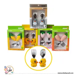 قاشق چنگال عروسکی(دسته کوتاه)