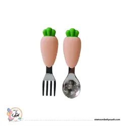 قاشق چنگال عروسکی(دسته کوتاه)