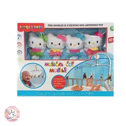 آویزتخت موزیکال طرح کیتیkitty musical mobile