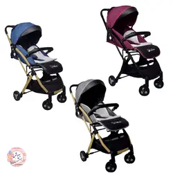 کالسکه مسافرتی ریچ کیدز ملورین پلاس آلومینیومی دسته چمدانی