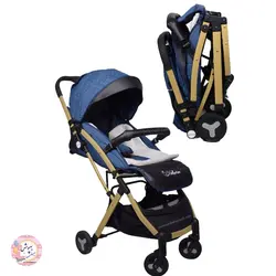 کالسکه مسافرتی ریچ کیدز ملورین پلاس آلومینیومی دسته چمدانی