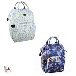 کوله پشتی لوازم کودک الا ela پارچه ضمانتی ضدلک وضد آب دارای جیب عایق حرارتی