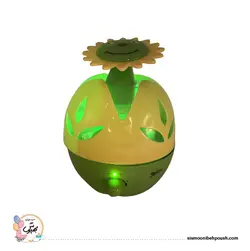 دستگاه بخور سرد3لیتری گل آفتابگردان دارای چراغ وقابلیت قطع کن اتوماتیک