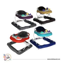 روروئک اسپرینگ قابل تبدیل به جامپر و راکر دارای ترمزچرخها  تحمل وزن تا12 کیلو