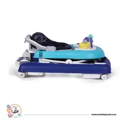 روروئک اسپرینگ قابل تبدیل به جامپر و راکر دارای ترمزچرخها  تحمل وزن تا12 کیلو