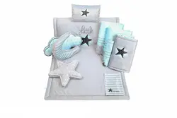 سرویس روتختی 10 تکه little sweet boy برند رزبرن - فروشگاه اینترنتی سیسمونی