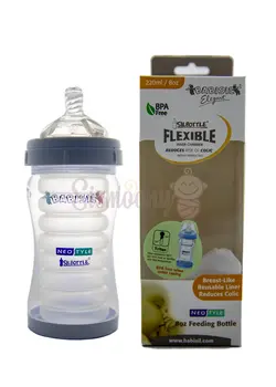 شیشه شیر طلقی آنتی کولیک babysil