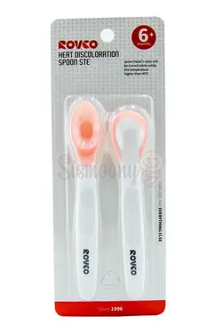 قاشق 2عددی حرارتی و سیلیکونی rovco