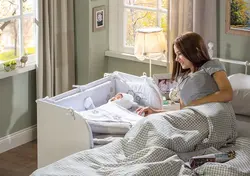 تخت نوزاد کنار مادر مدل ميكائيل - سیسمونی توپولی