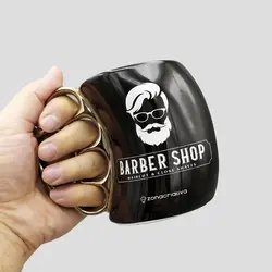 ماگ طرح پنجه بوکس مدل Barber Shop کد Zre-977d3