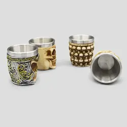 ست چهارتایی شات اسکلتی داخل استیل کد Njd165