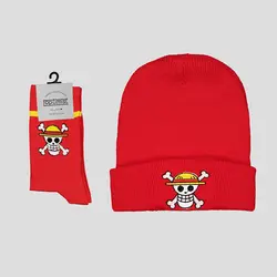 ست جوراب و کلاه اسکلتی آپتیمیست مدل Red Bony