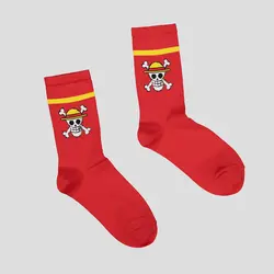 ست جوراب و کلاه اسکلتی آپتیمیست مدل Red Bony