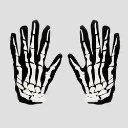 دستکش طرح دست اسکلت مدل Bones کد Phs-976d2