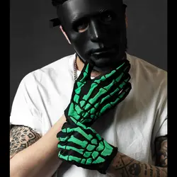 دستکش طرح دست اسکلت مدل Bones کد Phs-976d2