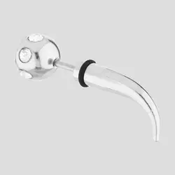 پیرسینگ نگین دار طرح عاج مدل Sphere کد Njd-971d9