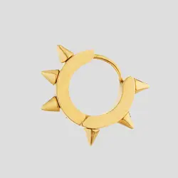 پیرسینگ حلقه اسپایک دار کد Njd-327d6