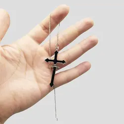 پیرسینگ زنجیردار طرح صلیب کد Hsn-971d10