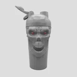 شیکر یک تیکه بدنسازی اسکلتی مدل اسکال لبز (Skull Labs) ظرفیت 0.7 لیتر کد Gnv798