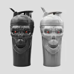 شیکر یک تیکه بدنسازی اسکلتی مدل اسکال لبز (Skull Labs) ظرفیت 0.7 لیتر کد Gnv798