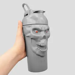 شیکر یک تیکه بدنسازی اسکلتی مدل اسکال لبز (Skull Labs) ظرفیت 0.7 لیتر کد Gnv798