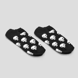 جوراب اسکلتی ساق کوتاه مدل پانیشر (The Punisher) Npsc-788d3