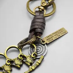 جاکلیدی اسکلتی طرح پنجه بوکس مدل 4Skulls کد Fkc831