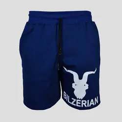 شلوارک اسکلتی طرح راک مدل Dan Bilzerian رنگ آبی کد Npsc619