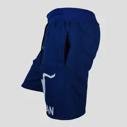 شلوارک اسکلتی طرح راک مدل Dan Bilzerian رنگ آبی کد Npsc619