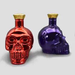 بطری جمجمه فانتاکروم مدل متال ظرفیت 1 لیتر درب پیچی کد Gbf510