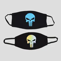 ماسک بلک لایت طرح پانیشر The Punisher کد Pmblk122