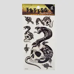 تتو موقت اسکلتی مدل Snake کد Frh263