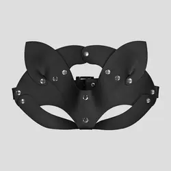 ماسک چرمی بالماسکه مدل Cat Woman کد Hsm-825d2