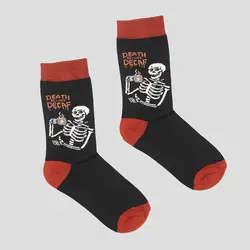 جوراب ساق بلند اسکلتی آپتیمیست مدل Cafe کد Nyn-301d7