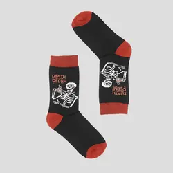 جوراب ساق بلند اسکلتی آپتیمیست مدل Cafe کد Nyn-301d7