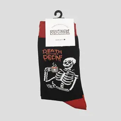 جوراب ساق بلند اسکلتی آپتیمیست مدل Cafe کد Nyn-301d7