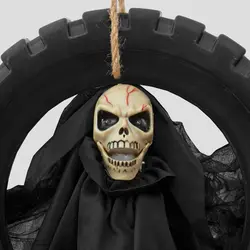 عروسک اسکلت موزیکال هالووینی مدل Tire کد Shn-736d9