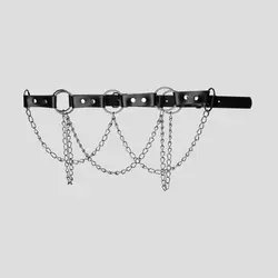 کمربند زنجیردار مدل 7Rings عرض 28mm کد Hsm-985d7