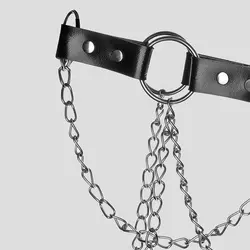 کمربند زنجیردار مدل 7Rings عرض 28mm کد Hsm-985d7