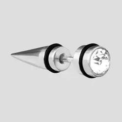 پیرسینگ نگین دار مدل Small Spike کد Njd-318d4