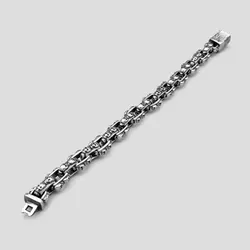 دستبند اسکلت مدل Chain Skull کد Njd-369d4