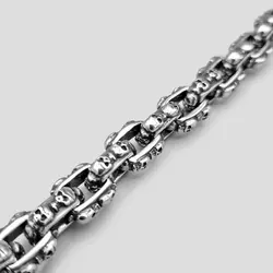 دستبند اسکلت مدل Chain Skull کد Njd-369d4