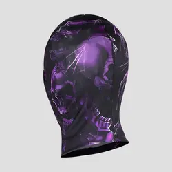 کلاه سر و گردن اسکلت مدل Purple Skulls کد Avi-517d1