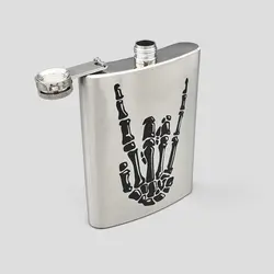 قمقمه کتابی جیبی طرح دست اسکلت کد Njd-129d5